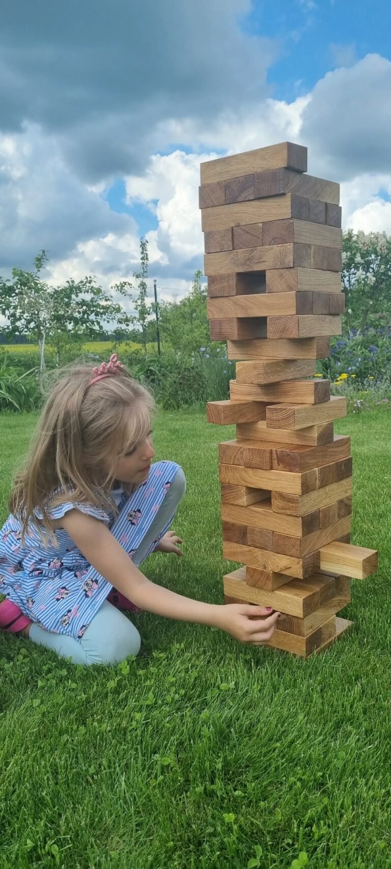 Jenga – lauko žaidimo nuoma Šiauliuose